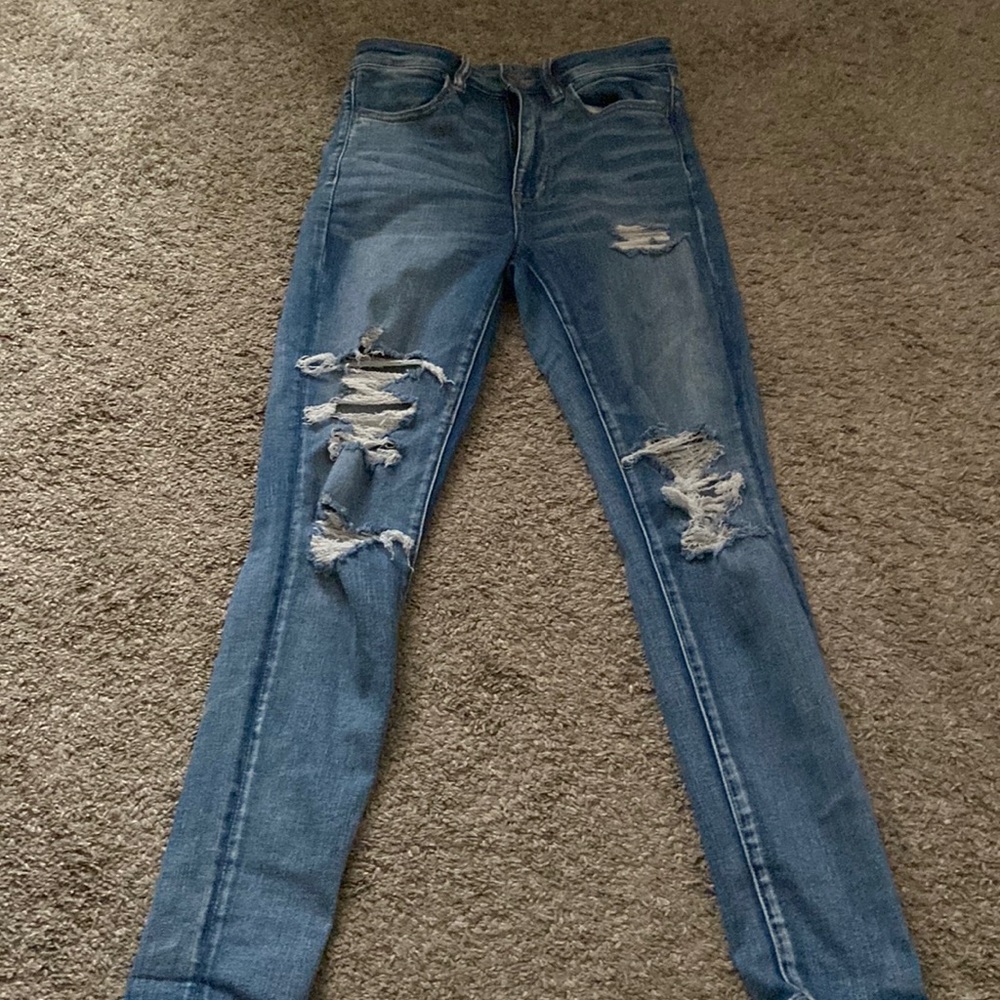 America eagle ripped jeans